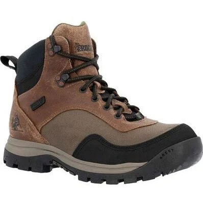 Men's high - ankle support work & safety boots for construction sitesRocky Men's Lynx 5.5" WP Outdoor Hunt Boot -Brown- RKS0629