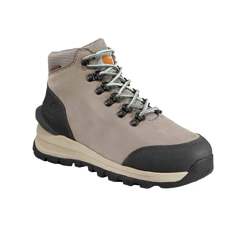 Men's work & safety boots with a high - traction lug pattern for uneven groundCarhartt Women's Gilmore 6" WP Soft Toe Work Hiker Boot - Gray - FH5057-W