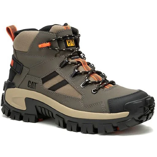 Men's puncture - resistant work & safety boots with Kevlar soleCat Men's Invader Mid Vent CT Slip Resist Work Boot -Bungee Cord- P91666