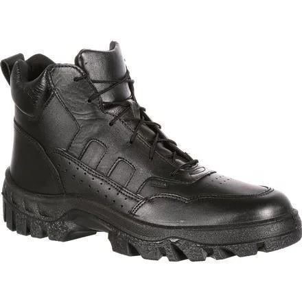 Men's work & safety boots with a cushioned midsole for comfortRocky Men's TMC Postal-Approved Sport Chukka Duty Boot Black FQ0005015