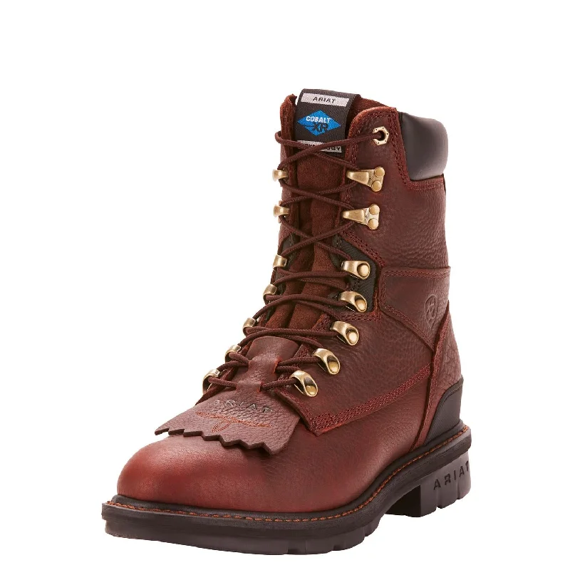 Men's work & safety boots with a chemical - resistant rubber soleHermosa XR 8 inch Soft-Toe Boot Redwood