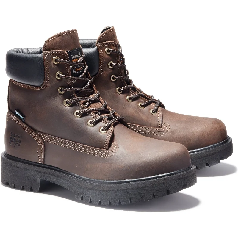 Men's chemical - resistant work & safety boots for laboratory useTimberland PRO Men's Direct Attach 6" WP Ins Work Boot TB038020242