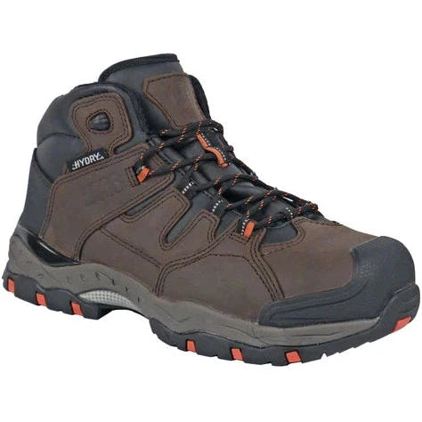 Men's breathable mesh - lined work & safety boots for hot weatherHoss Men's Tracker Composite Safety Toe Waterproof Work Shoe - Brown - 50251