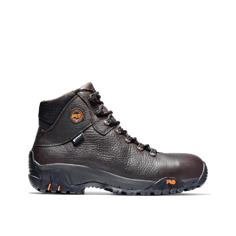 Men's work & safety boots with a flame - resistant upper for firefighting or welding workTitan Trekker Alloy-Toe Waterproof Work Boot Brown