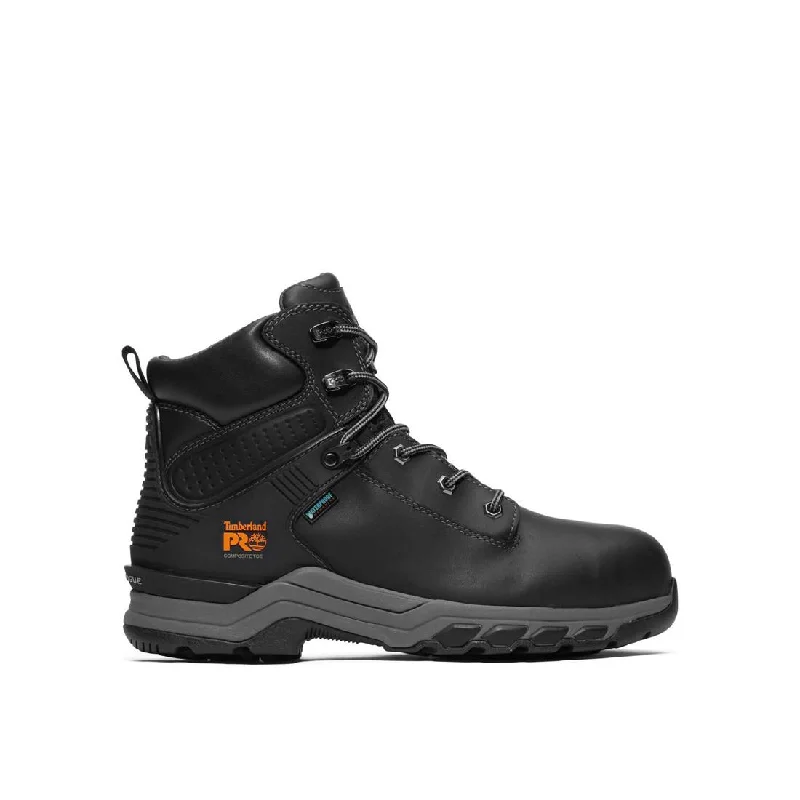 Men's waterproof steel - toe work & safety boots for wet environmentsHypercharge 6 Inch Composite Toe Waterproof Work Boot Black