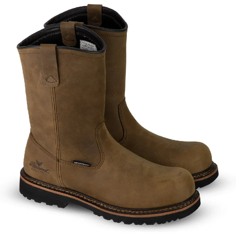 Men's shock - absorbing work & safety boots for long - hours standingThorogood Men's Wellington V-Series 11" Comp Toe WP Work Boot- 804-3239