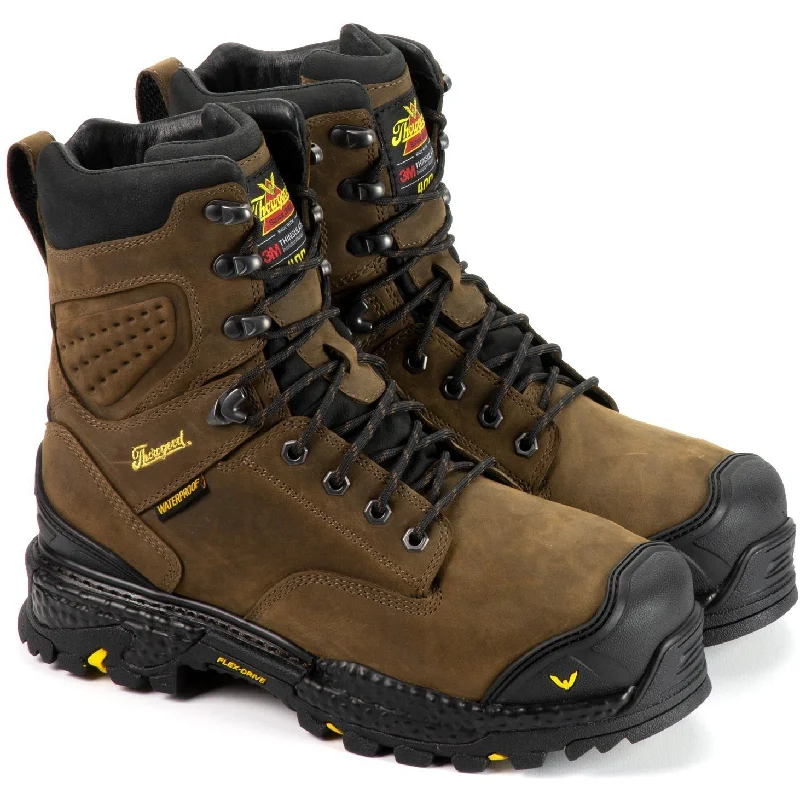 Men's work & safety boots with a toe cap made of aluminum alloyThorogood Men's Infinity FD Series 8" Comp Toe WP 400g Work Boot- 804-4304