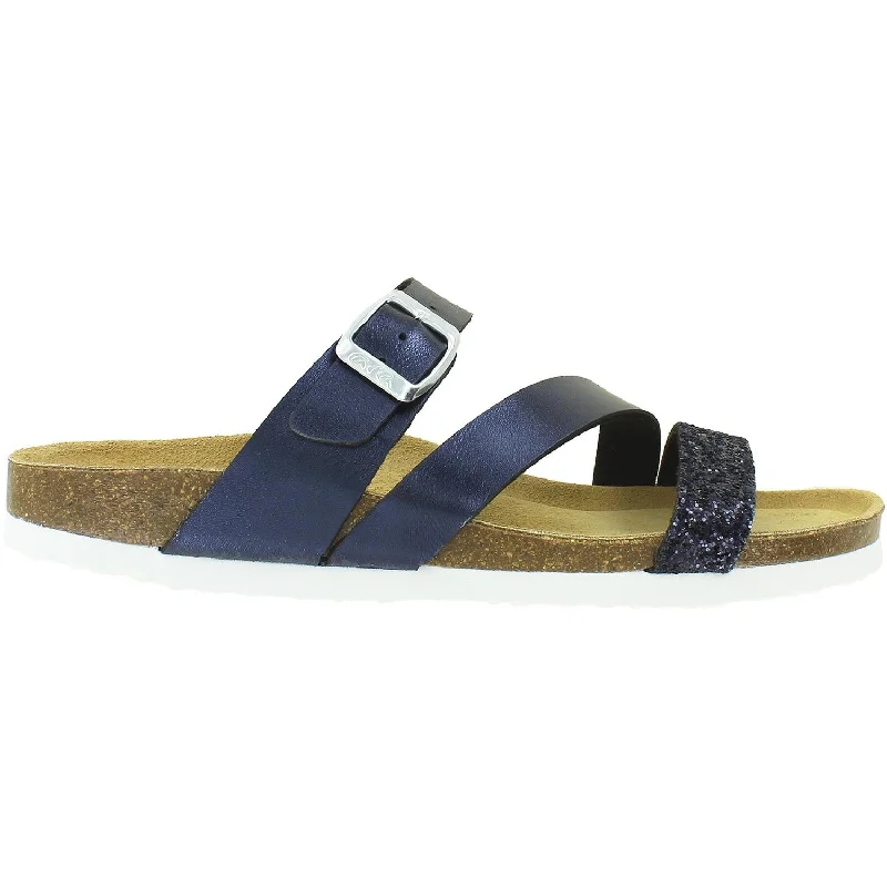 Men's sandals with a shock - absorbing insoleWomen's Ara Shoes Felipa Blue Glitter/Laminado Synthetic