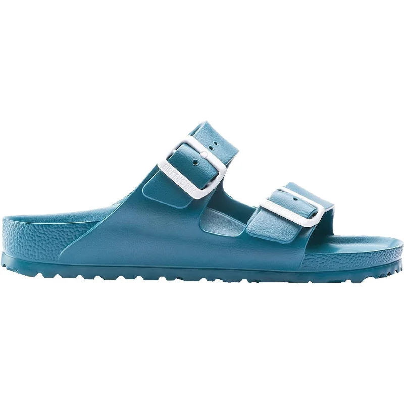 Men's sandals with a stretchy strap for a better fitUnisex Birkenstock Arizona Essentials Turquoise EVA