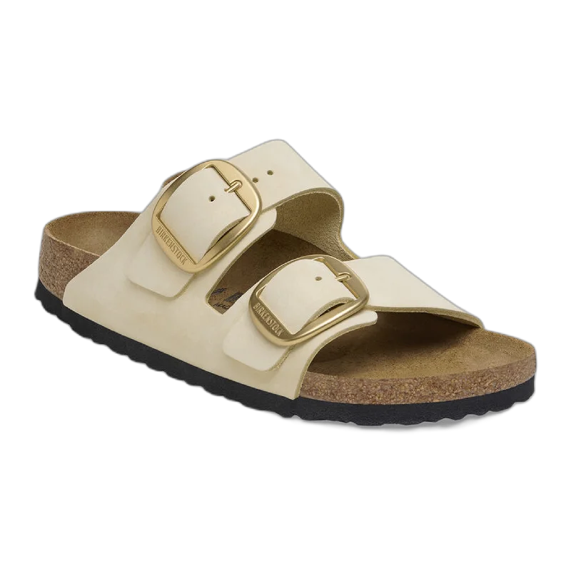 Men's leather sandals with an adjustable strapArizona Big Buckle Nubuck Leather