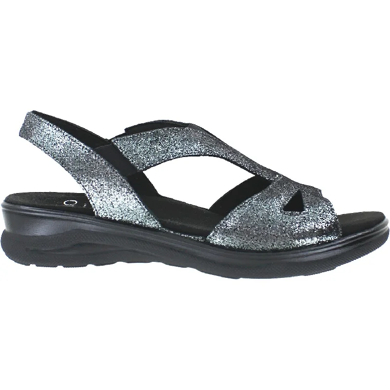 Men's sandals with a shock - absorbing insoleWomen's Fidelio 49-6005-10 Marina Black Comet Leather