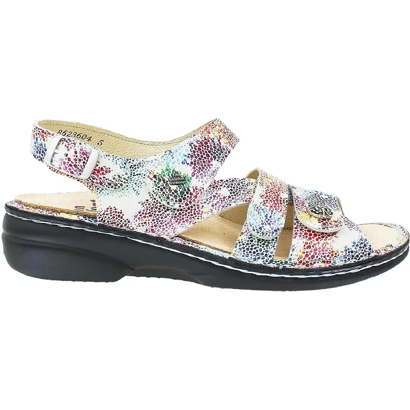 Men's sandals with a toe post designWomen's Finn Comfort Gomera Soft Multi Monet Leather