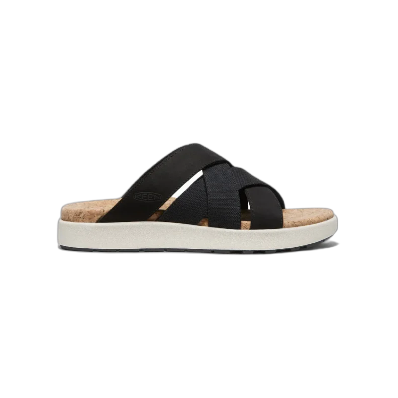 Men's sandals with a contrast stitching detailElle Mixed Slide