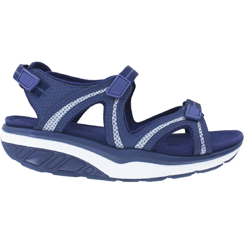 Men's sandals with a durable outer soleWomen's MBT Lila 6 Sport Indigo Blue Synthetic