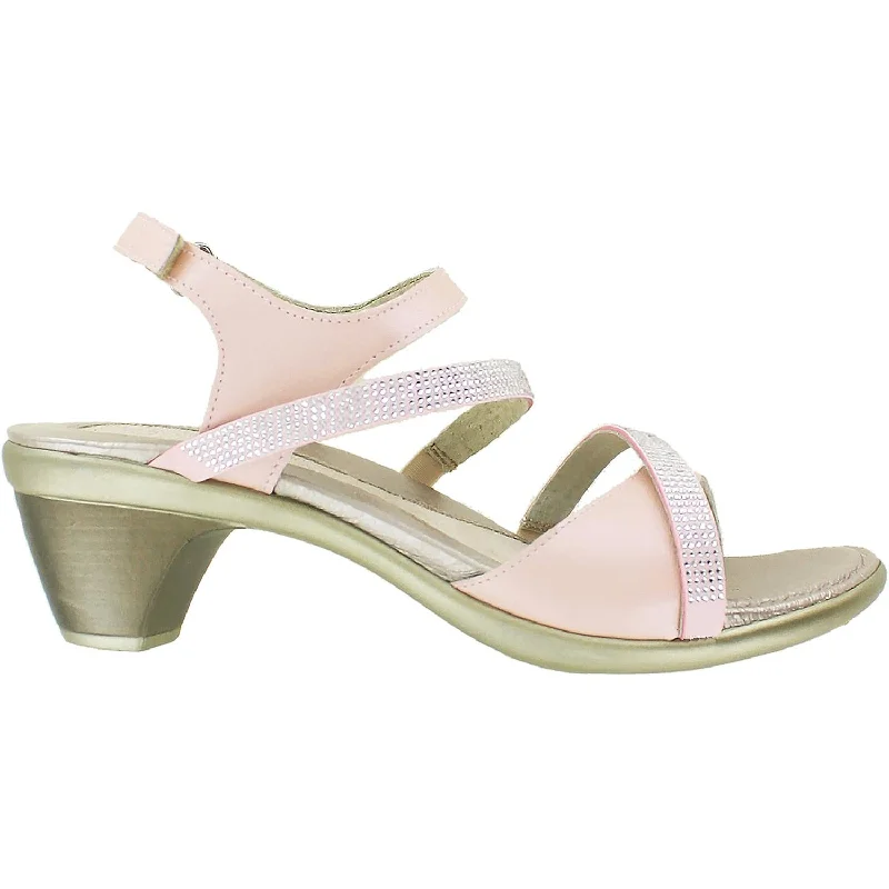 Flip - flop style men's sandals for beach wearWomen's Naot Innovate Pearl Rose/Light Pink Leather