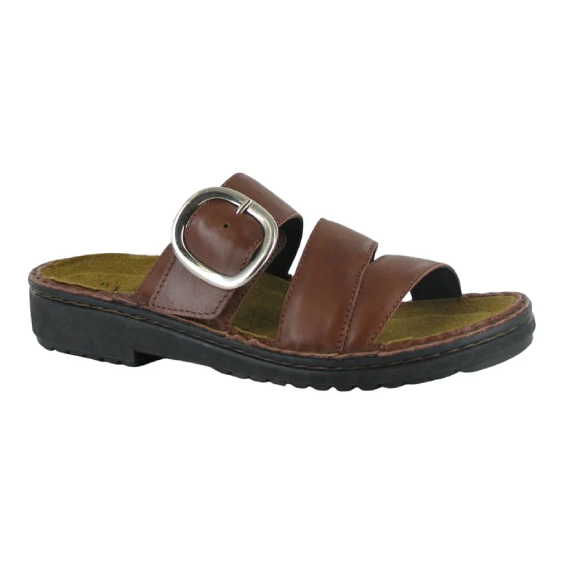 Men's sandals with a perforated leather upper for ventilationFrey