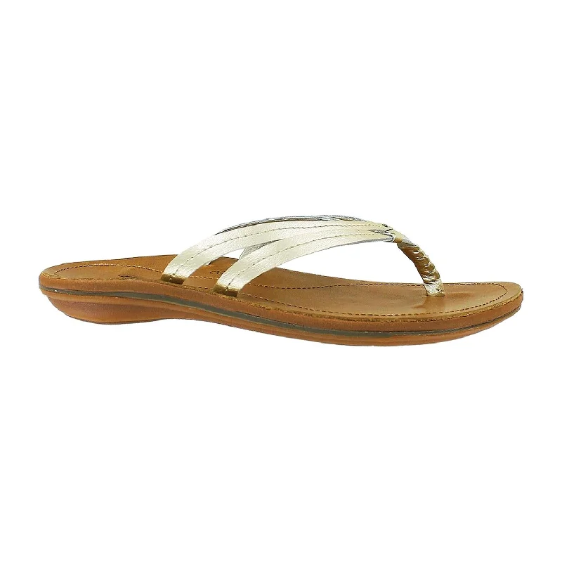 Men's sandals with a pointed toe for a stylish lookWomen's OluKai U'I Bubbly/Sahara Leather