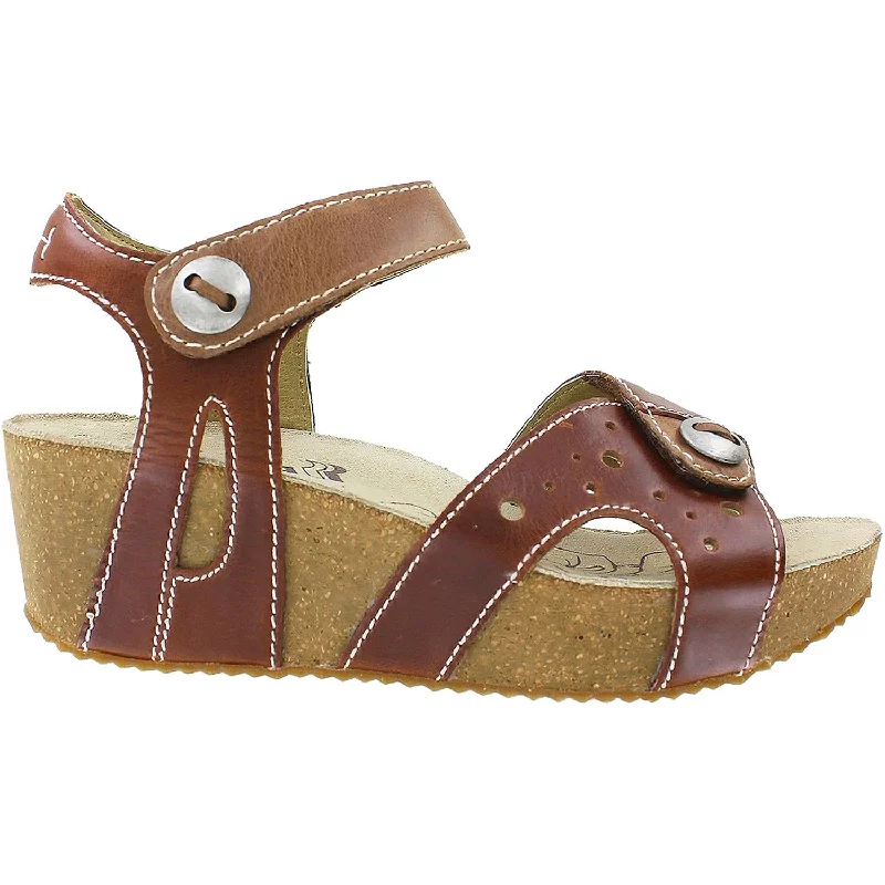 Men's sandals with a pointed toe for a stylish lookWomen's Romika Florida 05 Camel/Nut Leather