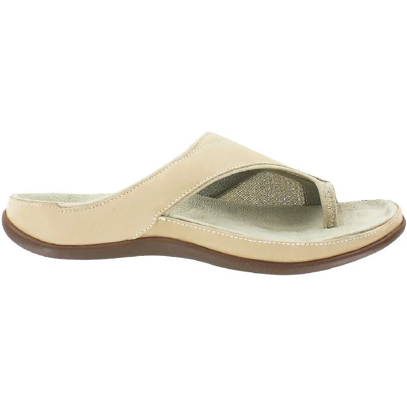 Men's sandals with a toe post designWomen's Strive Colorado Tan Nubuck