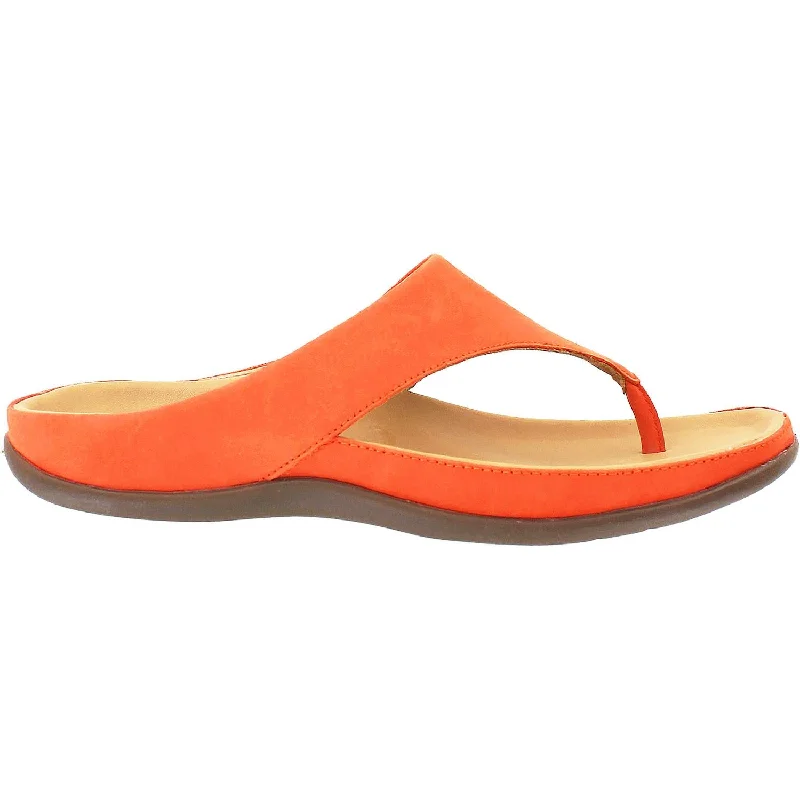 Men's sandals with a perforated leather upper for ventilationWomen's Strive Maui Tigerlily Nubuck