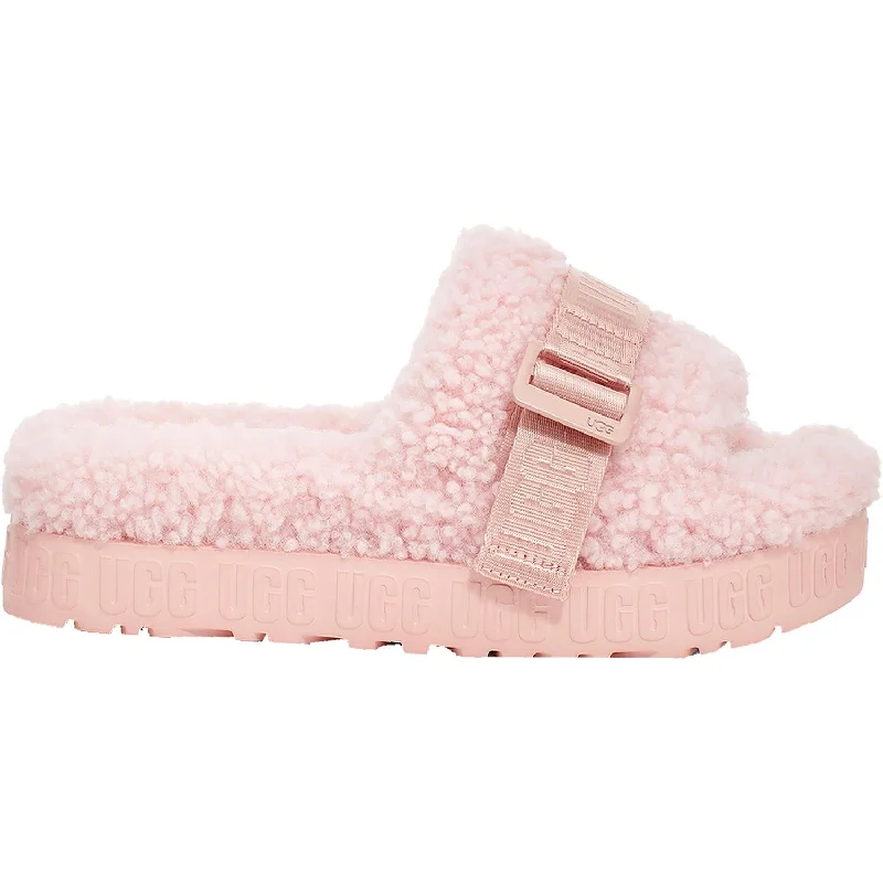 Men's leather sandals with an adjustable strapWomen's UGG Fluffita Pink Cloud Sheepskin