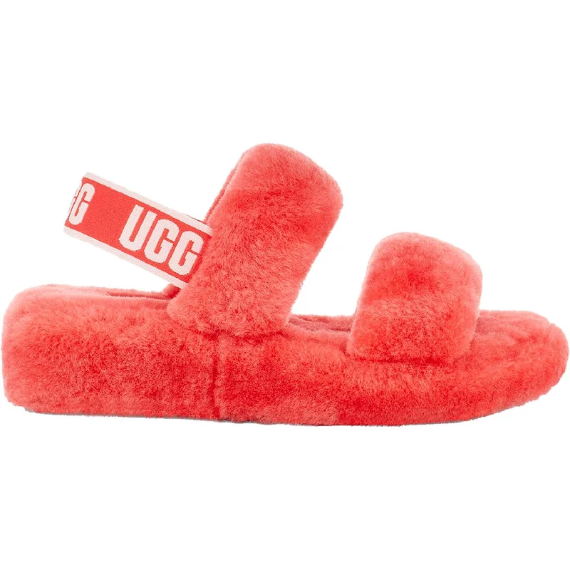 Men's sandals with a toe post designWomen's UGG Oh Yeah Coral Sheepskin