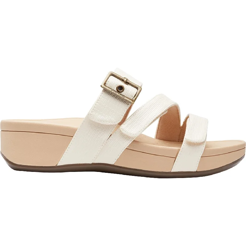 Men's sandals with a buckle closureWomen's Vionic Rio Cream Woven Synthetic