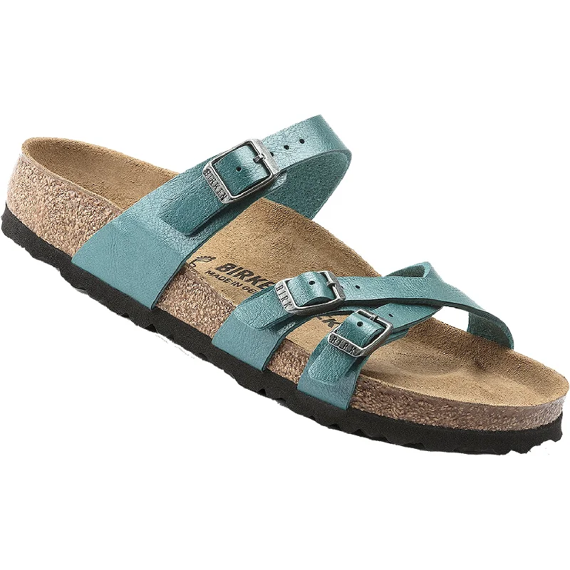 Men's sandals with a toe post designWomen's Birkenstock Franca Graceful Jasper Birko-Flor