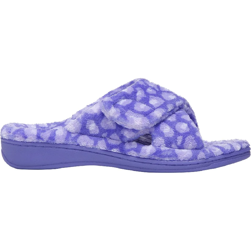 Men's sandals with a removable insole for cleaningWomen's Vionic Relax Amethyst Terrycloth