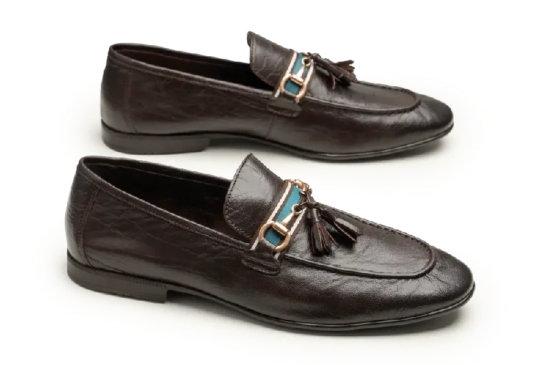 Men's loafers with a pointed toe for a stylish appearanceLOGO 10089 MRA