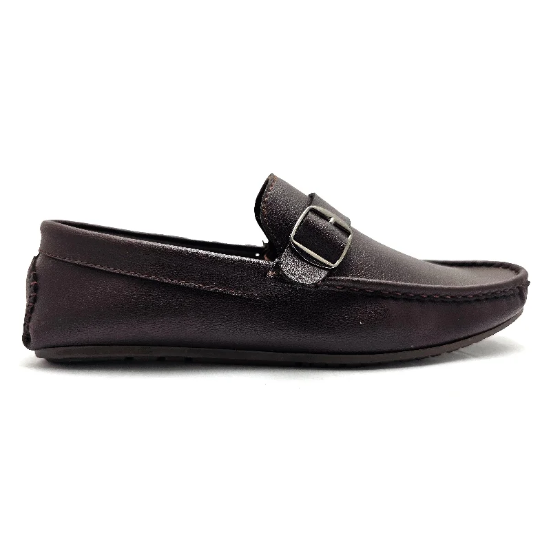 Slip - on men's loafers for easy wearBrown Casual Loafer