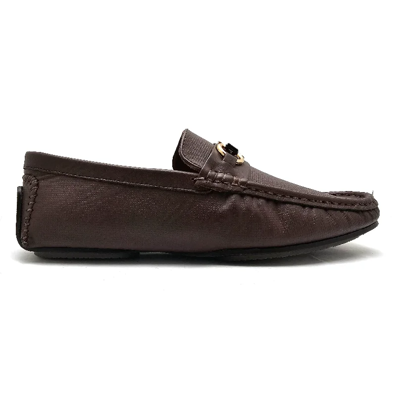 Men's loafers with a cushioned footbedBrown Casual Loafer