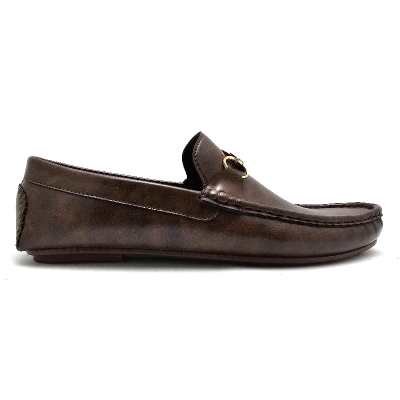 Men's loafers with a leather lining for comfortCoffee Casual Loafer