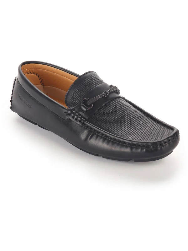 Men's loafers with a cushioned footbedDrive Mens Faux Leather Square Toe Driving Moccasins