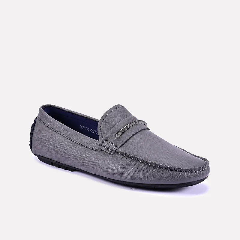 Slip - on men's loafers for easy wearEdwin Gray Classic Loafers 0130826