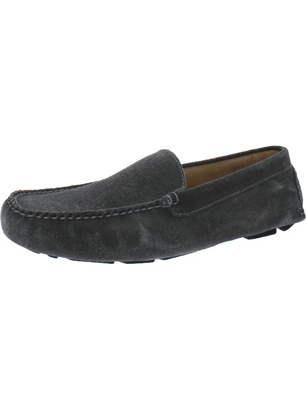 Men's loafers with a pointed toe for a stylish appearanceMens Suede Driving Moccasins