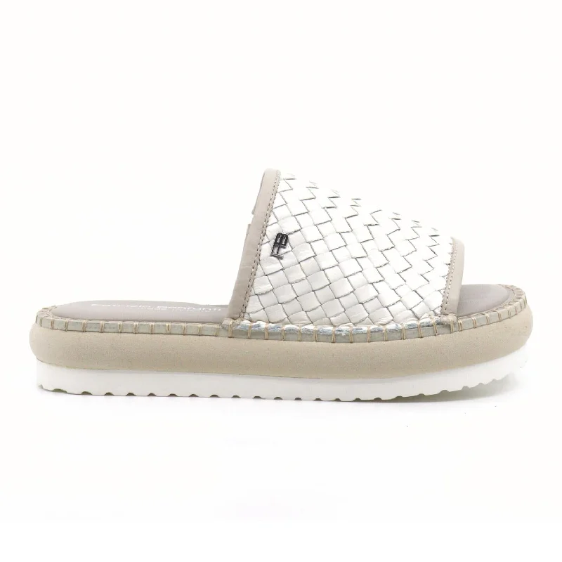 Men's loafers with a memory foam insoleMen's Tai Woven Slip-Ons In Panna