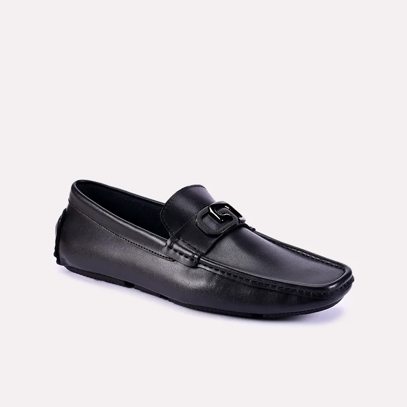 Men's loafers with a cushioned footbedMiles Black Loafers 0130841