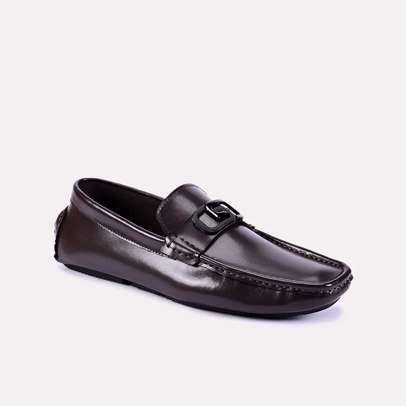 Men's loafers with a memory foam insoleMiles Brown Loafers 0130841