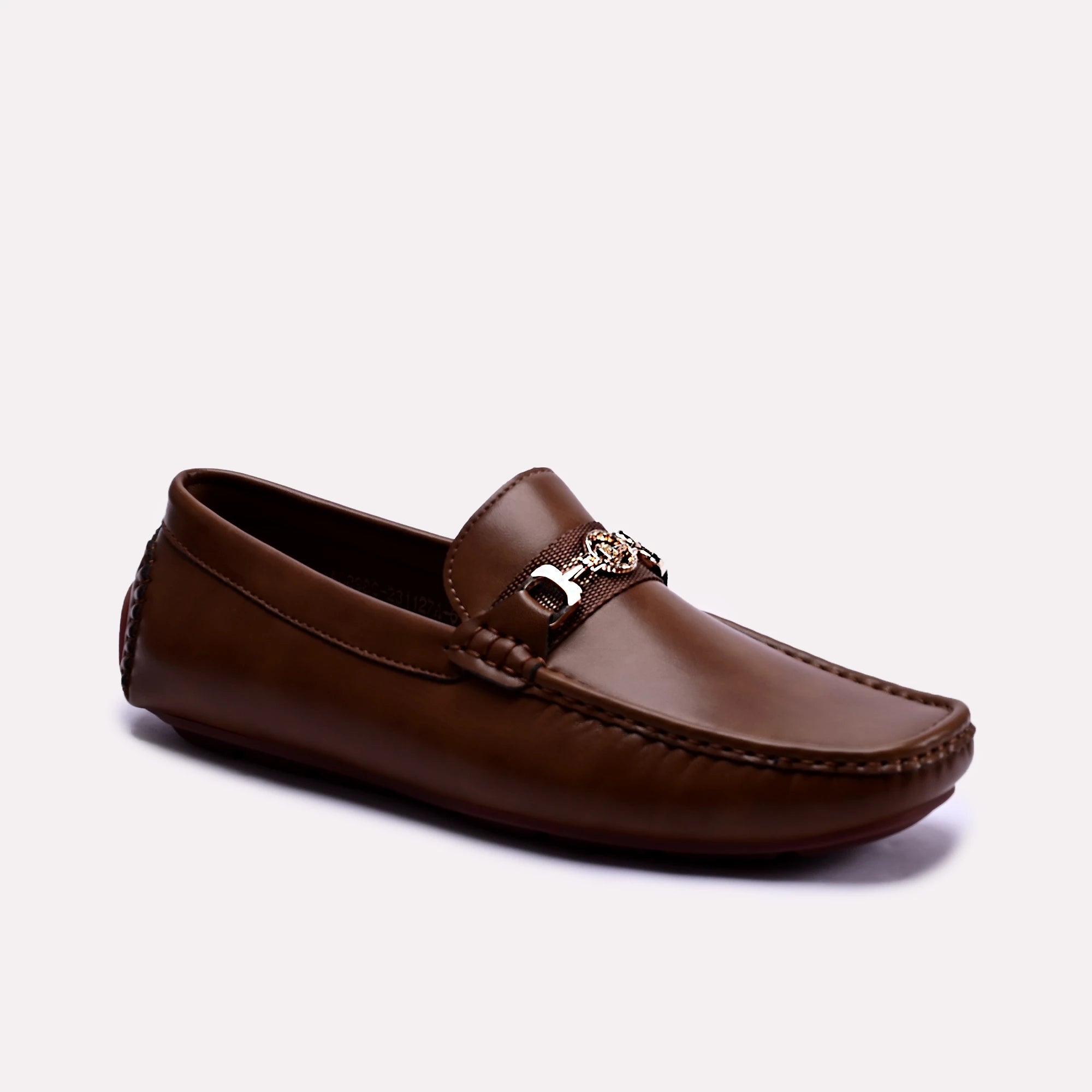 Men's loafers with a cushioned footbedMorgan Brown Sleek Loafers 0130798