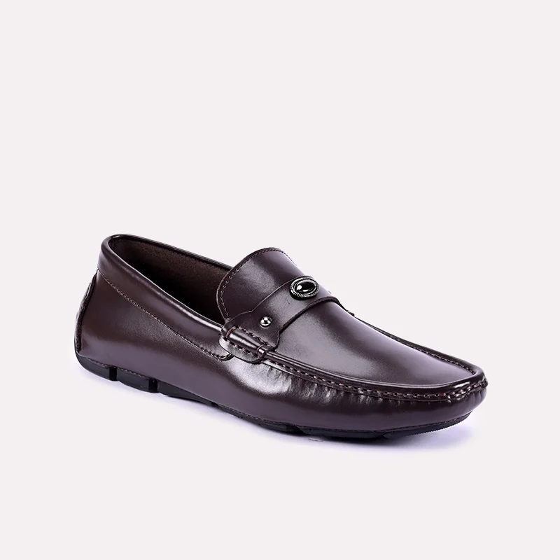 Men's loafers with a cushioned footbedRonald Brown Loafers 0130846