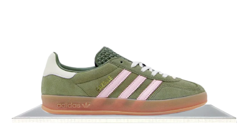 Men's lifestyle sneakers with a premium material constructionAdidas Gazelle Indoor Focus Olive