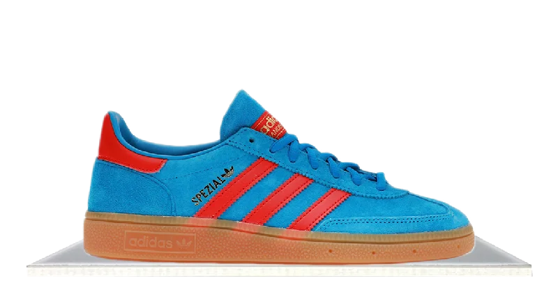 Men's casual sneakers with a woven upper for a unique textureAdidas Handball Spezial Bright Blue