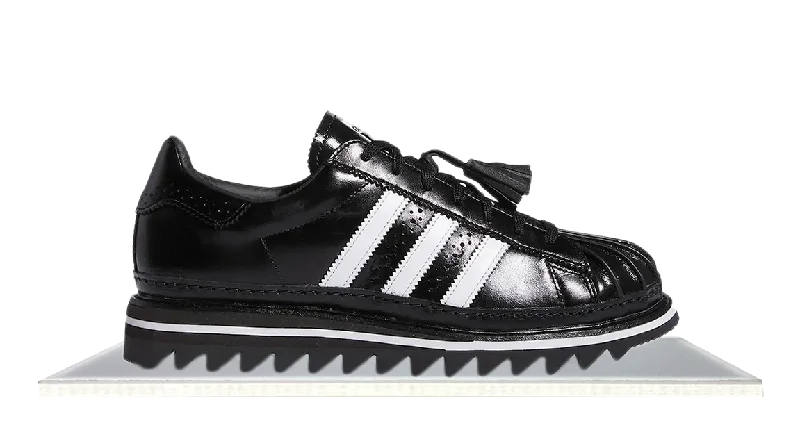 Men's lifestyle sneakers with a premium material constructionAdidas Superstar CLOT By Edison Chen Black