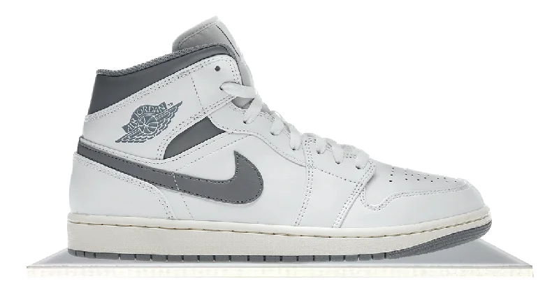 Men's chunky - sole sneakers for a trendy lookAir Jordan 1 Mid Neutral Grey