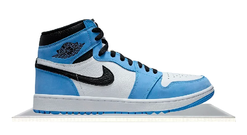 Men's hiking sneakers with a high - traction soleAir Jordan 1 High Golf University Blue