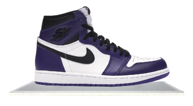 Men's running sneakers with shock - absorbing solesAir Jordan 1 High Court Purple