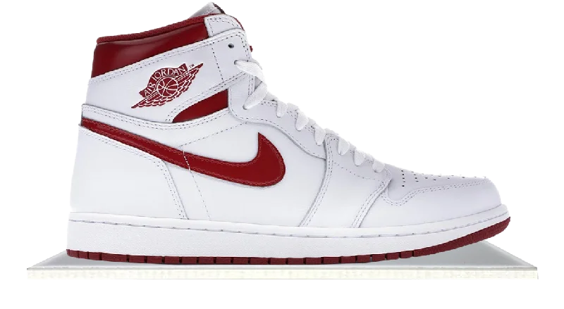 Men's leather - and - mesh combination sneakers for style and functionAir Jordan 1 Retro Metallic Red (2017)