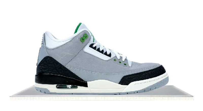 Men's high - performance basketball sneakers with air cushioningAir Jordan 3 Chlorophyll