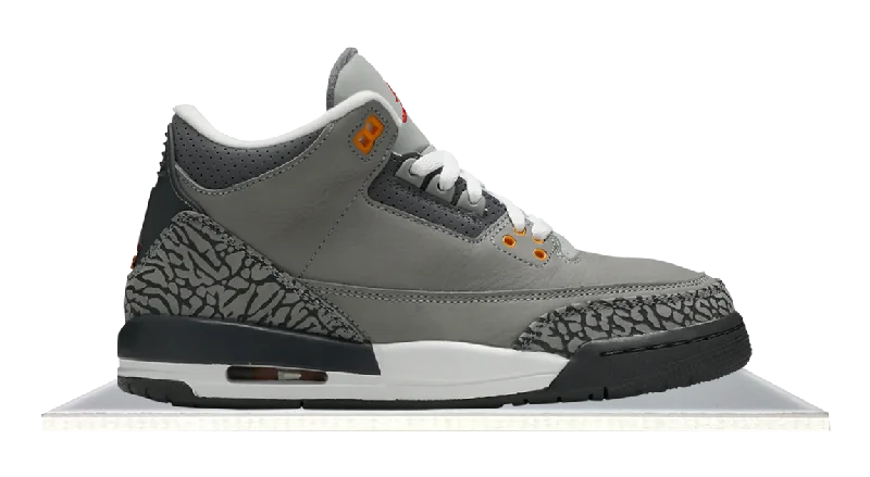 Men's leather - and - mesh combination sneakers for style and functionAir Jordan 3 Retro Cool Grey (2021)